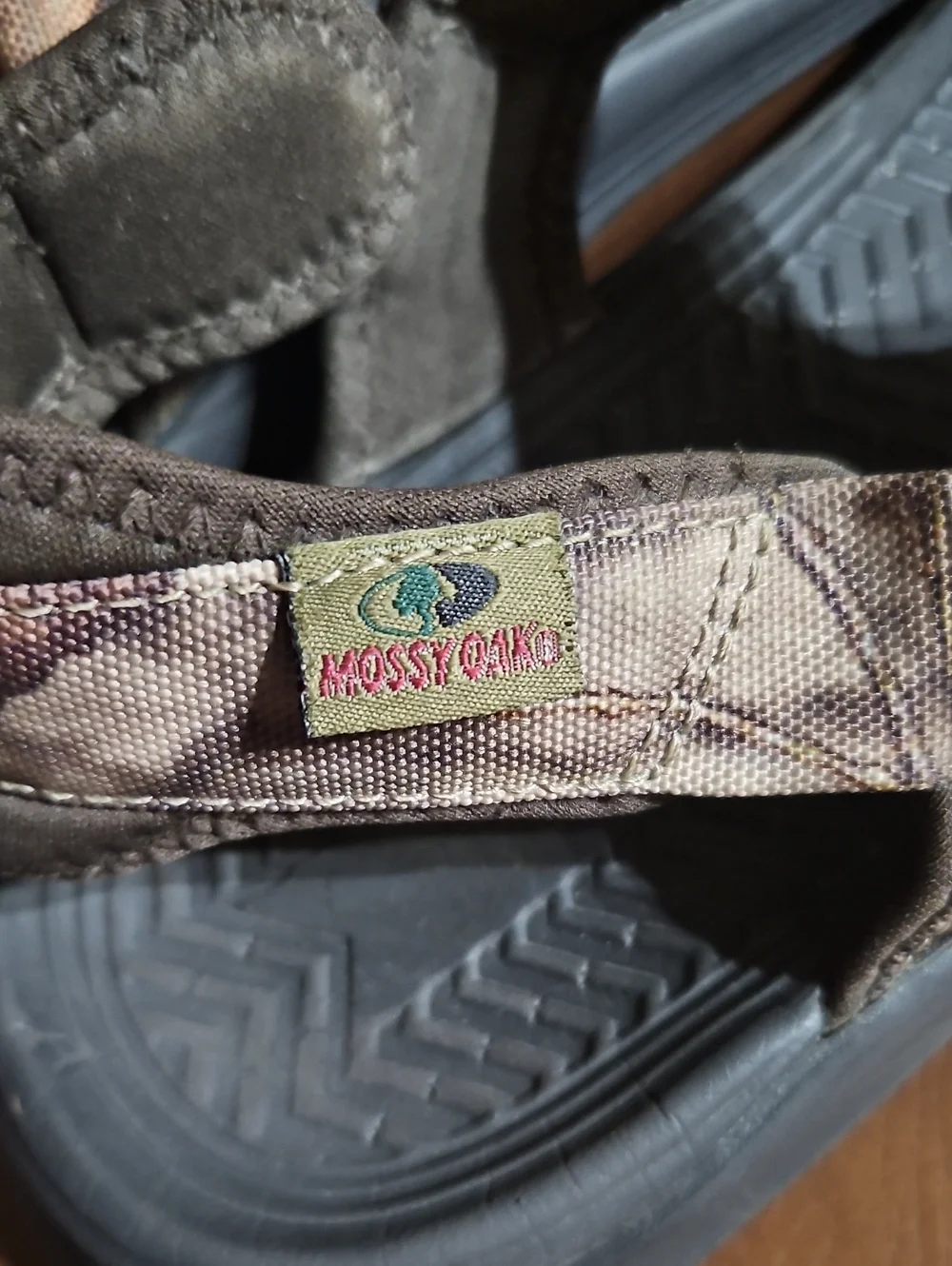 Skechers Relaxed Fit Sargo Namor Sport Sandals Shoes Mossy Oak Camo Print Brown